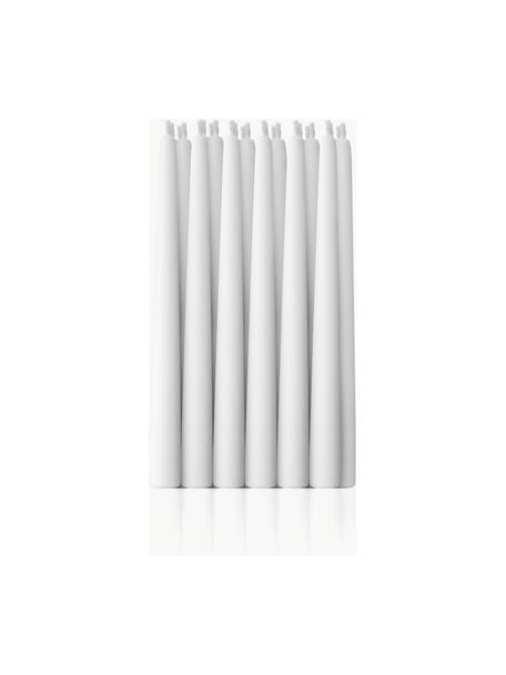 Candele a bastoncino CC, 24 pz, Cera, Bianco, Alt. 14 cm