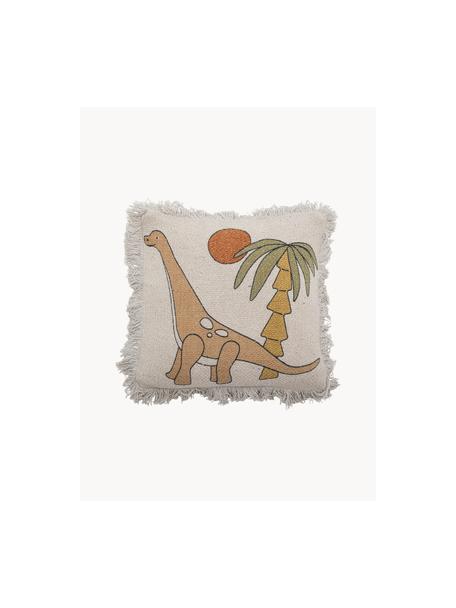 Knuffelkussen Lupo, met vulling, Lichtbeige, okergeel, B 40 x L 40 cm