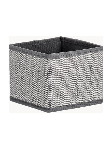 Boîte de rangement pliable Tidy, larg. 14 cm, Tons gris, larg. 14 x prof. 14 cm