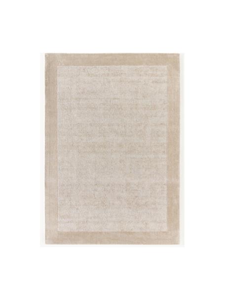 Kurzflor-Teppich Kari, 100 % Polyester, GRS-zertifiziert, Beige, B 80 x L 150 cm (Größe XS)