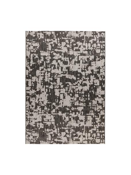 Interiérový a exterirérový koberec s grafickým vzorem Tallinn, 100 % polypropylen, Taupe, světle béžová, Š 200 cm, D 290 cm (velikost L)