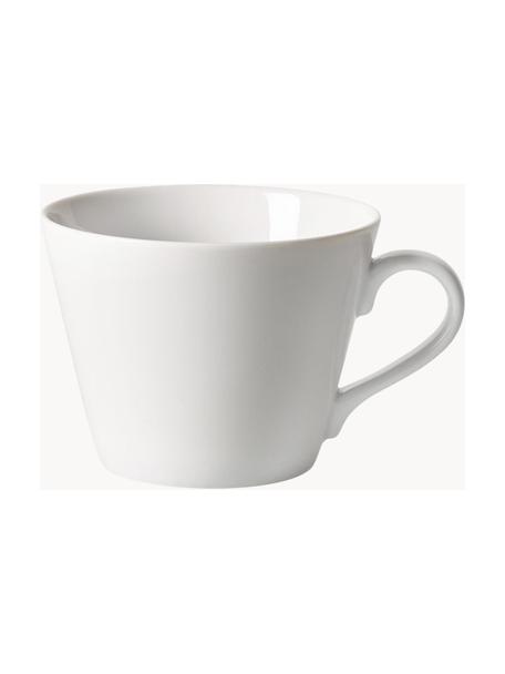 Porcelánová šálka na kávu Organic, Tvrdený porcelán, Biela, Ø 10 x V 7 cm, 270 ml