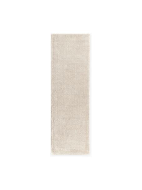Tapis d'entrée à poils ras tissé main Ainsley, 60 % polyester, certifié GRS
40 % laine, Beige clair, larg. 80 x long. 250 cm