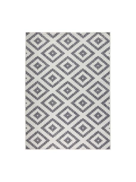 Tapis d'extérieur gris crème Malta, Gris, couleur crème, larg. 80 x long. 150 cm (taille XS)