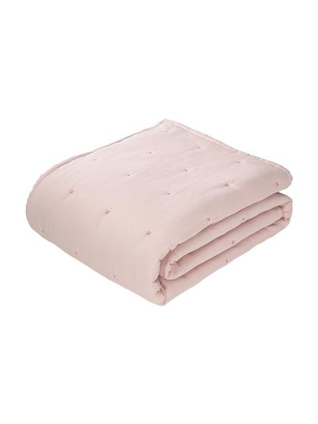 Bedsprei Lenore van katoen, Oudroze, B 250 x L 230 cm