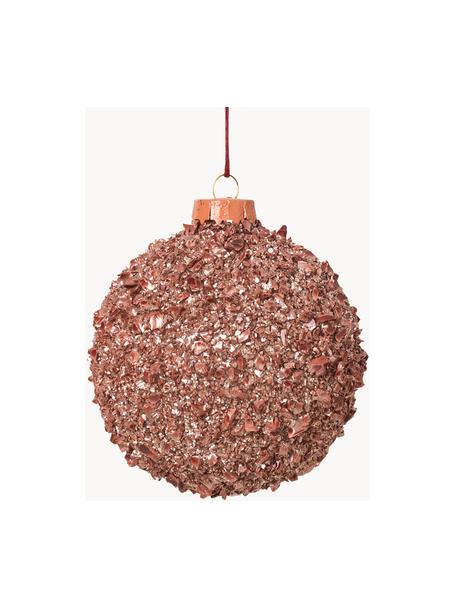 Bolas de Navidad Cinna, 3 uds., Rosa, Ø 8 cm