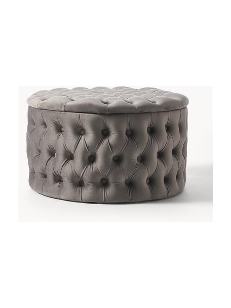 EDG Pouf velluto rotondo