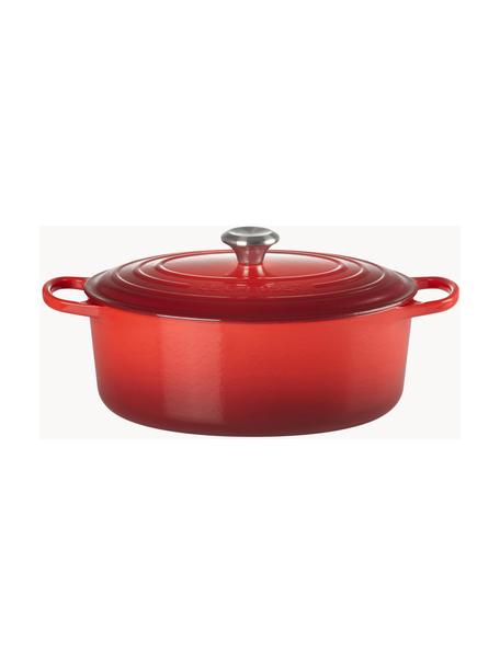 Cocotte oval de hierro fundido Signature Collection, Hierro esmaltado, Tonos rojos, An 31 cm, 6,3 L