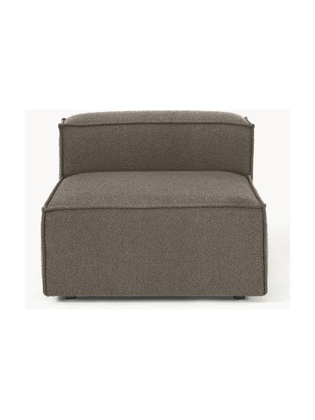 Středový bouclé modul Lennon, Greige, Š 89 cm, H 119 cm