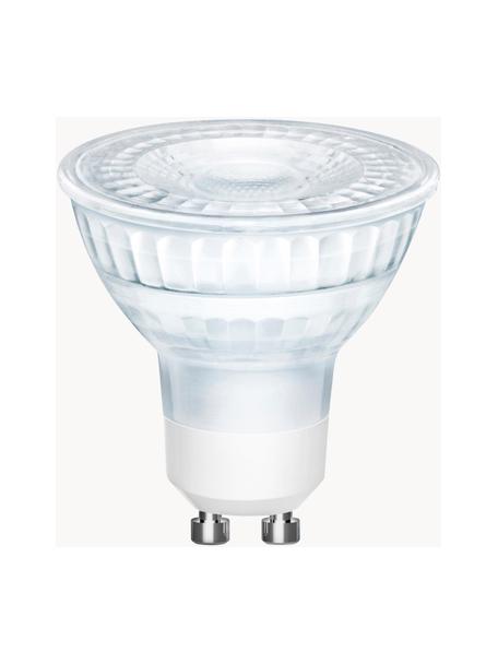 GU10 Leuchtmittel, dimmbar, warmweiß, 3 Stück, Leuchtmittelschirm: Glas, Leuchtmittelfassung: Aluminium, Transparent, Ø 5 x 345 lm