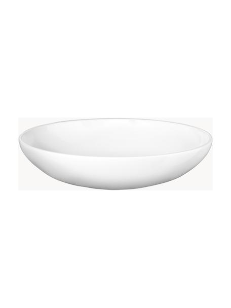 Assiette creuse en porcelaine à table, Porcelaine Fine Bone China, Blanc, Ø 22 x haut. 5 cm