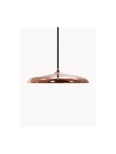 Malá závesná LED lampa Artist, Medená, Ø 25 x V 6 cm