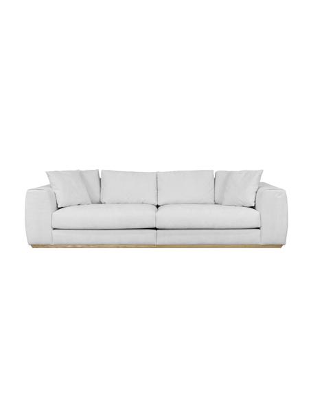 Bank Vienna (4-zits), Bekleding: 100% polyester Met 45.000, Geweven stof grijs, B 284  x D 102 cm