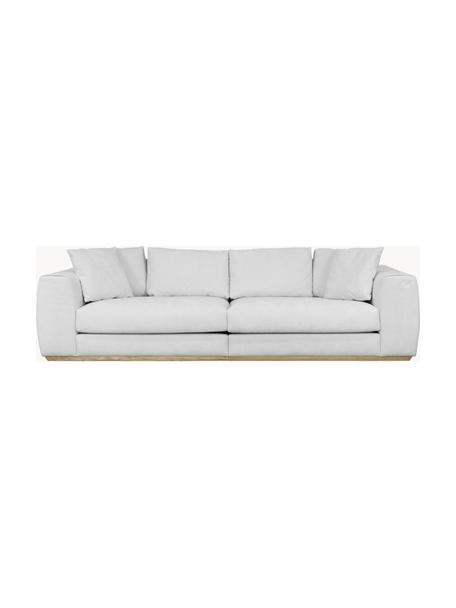 Sofa Vienna (4-Sitzer), Bezug: 100 % Polyester Der strap, Webstoff Grau, B 284 x T 102 cm
