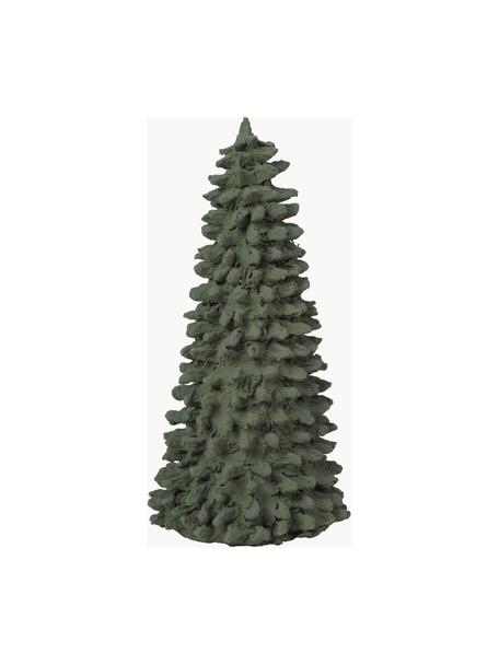 Sapin décoratif Pulp, haut. 30 cm, Pâte de coton, Vert foncé, Ø 13 x haut. 30 cm