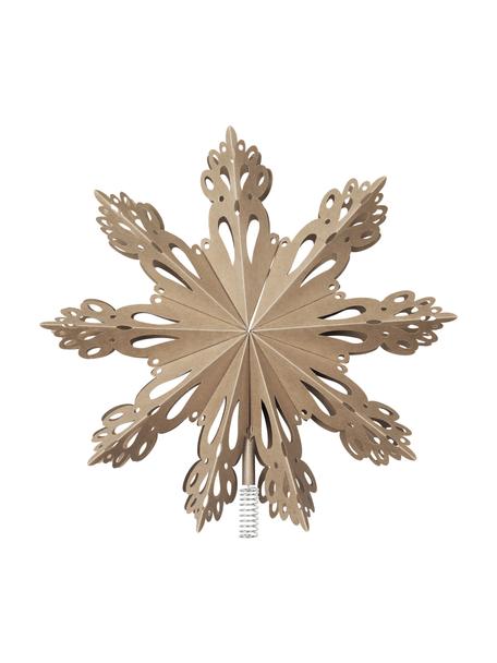 Estrella Árbol de Navidad Christmas, Papel, Beige, Ø 30 cm