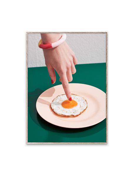 Poster Fried Egg, 210 g de papier mat de la marque Hahnemühle, impression numérique avec 10 couleurs résistantes aux UV

Ce produit est fabriqué à partir de bois certifié FSC® issu d'une exploitation durable, Vert foncé, pêche, multicolore, larg. 70 x haut. 100 cm