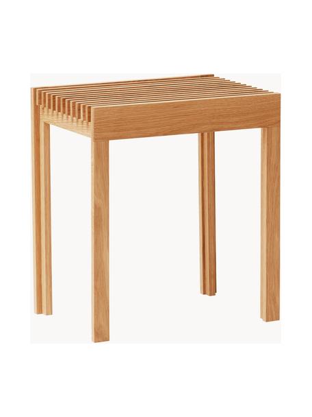 Stolička z dubového dřeva Lightweight, Dubové dřevo, Dubové dřevo, Š 40 cm, V 45 cm