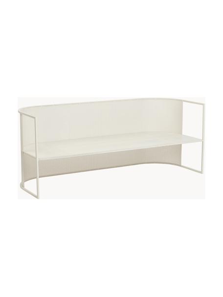 Canapé lounge de jardin Bauhaus, Acier, revêtement par poudre, Blanc crème, larg. 170 x prof. 64 cm