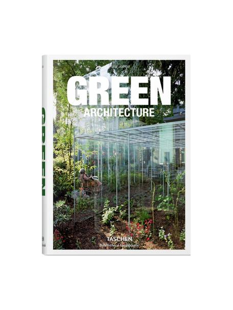 Geïllustreerd boek Green Architecture, Papier, hardcover, Groen, multicolour, B 14 x L 20 cm