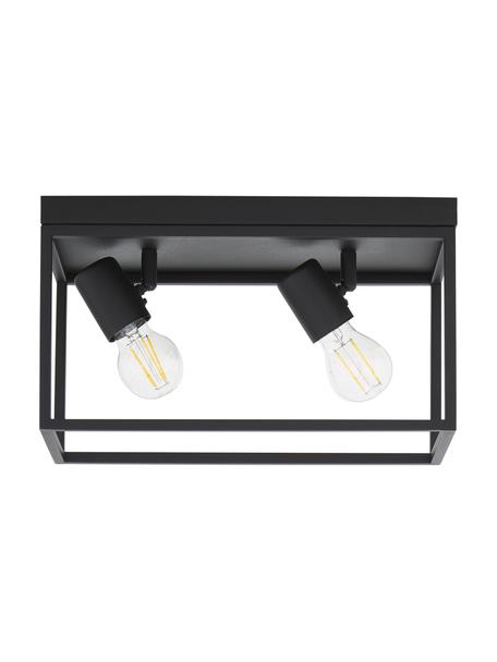 Lampa sufitowa Silentina, Czarny, S 36 x W 18 cm