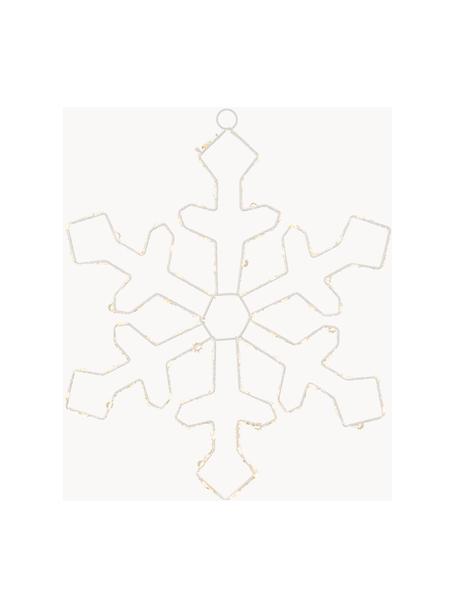 Pieza luminosa LED Stanga, con enchufe, Metal, Plateado, An 37 x Al 37 cm