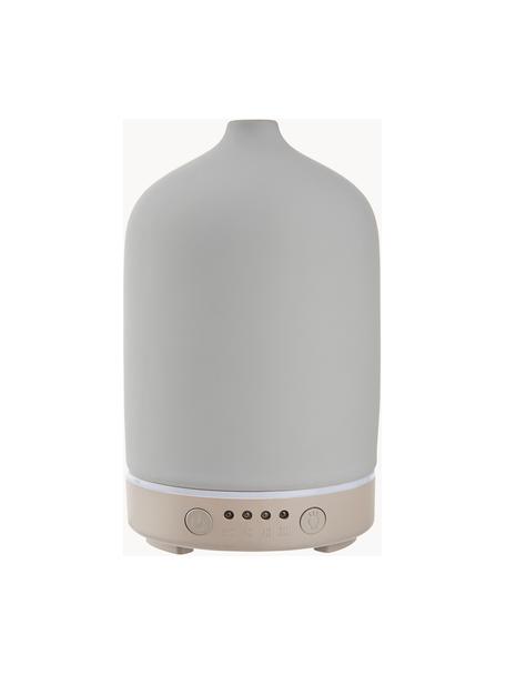 Diffusore a LED elettrico Cloud Nine, Ceramica, materiale sintetico, metallo, Grigio, beige, Ø 9 x Alt. 16 cm