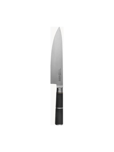 Kuchynský nôž z nehrdzavejúcej ocele Lotus, Strieborná, čierna, D 21 cm