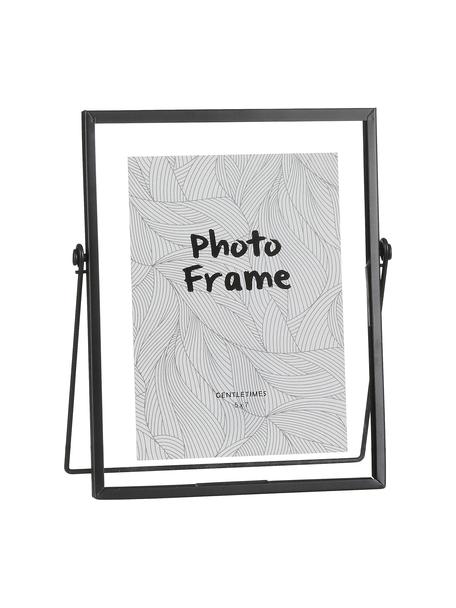 Fotolijstje Aimee, Lijst: metaal, Frame: zwart. Ruit: transparant, 13 x 18 cm