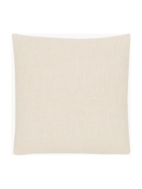 Povlak na polštář Anise, 100 % bavlna, Krémově bílá, Š 45 cm, D 45 cm