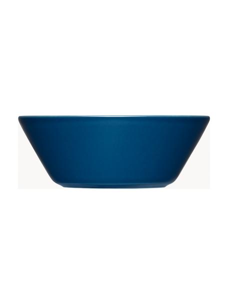 Cuenco de porcelana Teema, Porcelana vitro, Azul oscuro, Ø 15 x Al 6 cm