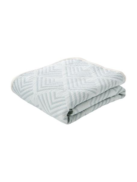 Couvre-lit à motif jacquard Milano, 80 % coton, 20 % polyester

Le matériau est certifié STANDARD 100 OEKO-TEX®, 6457CIT, CITEVE, Bleu, larg. 180 x long. 250 cm