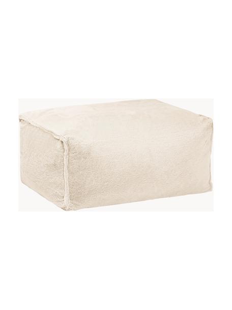 Vloerkussen van imitatiebont Softy, Bekleding: imitatie schapenvacht (10, Lichtbeige, B 65 x H 35 cm