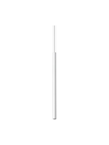 Lámpara de techo artesanal Fideus, Cable: plástico, Blanco, Ø 2 x Al 50 cm