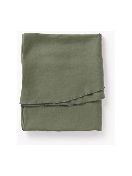 Ronde linnen tafelkleed Kennedy met bies, 100% linnen 

Linnen is een natuurlijke vezel die wordt gekenmerkt door ademend vermogen, duurzaamheid en zachtheid. 

Het materiaal dat in dit product wordt gebruikt, is getest op schadelijke stoffen en gecertificeerd volgens STANDARD 100 by OEKO-TEX®, 6760CIT, CITEVE., Olijfgroen, saliegroen, 4-6 personen (Ø 180 cm)