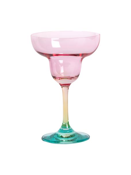 Bicchiere cocktail Rainbow 4 pz, Vetro, Multicolore, Ø 11 x Alt. 16 cm, 150 ml