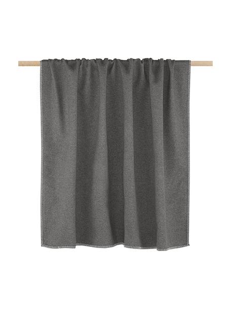 Bavlnená deka s prešívaním Sylt, Sivá, Š 140 x D 200 cm