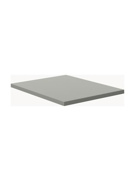 Tablettes Addalia, 2 pièces, tailles variées, Panneau de particules, couche de mélamine, certifié FSC, Gris, larg. 46 x prof. 58 cm