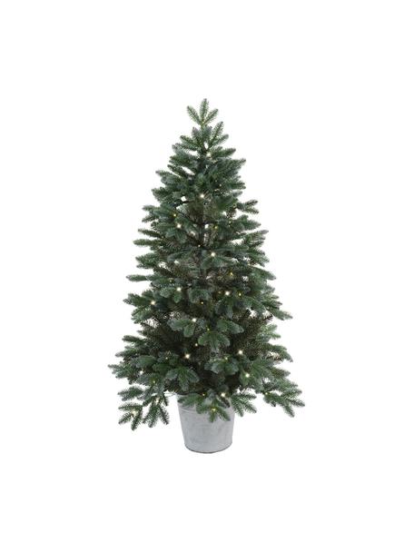 Choinka dekoracyjna LED Trondheim, Tworzywo sztuczne (PVC), Zielony, Ø 55 x W 90 cm