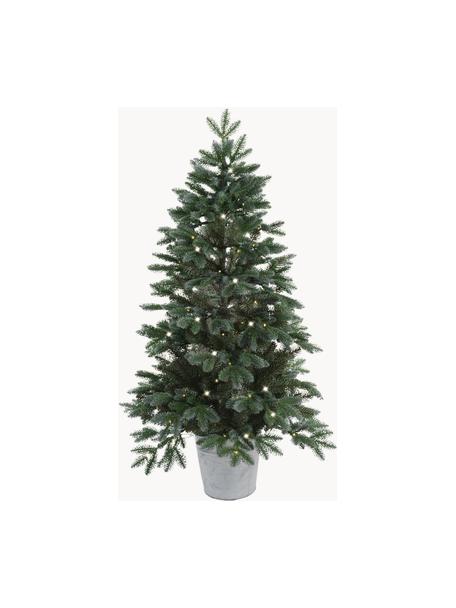 Umělý vánoční LED stromeček Trondheim, 90 cm, Umělá hmota (PVC), Zelená, Ø 55 cm, V 90 cm