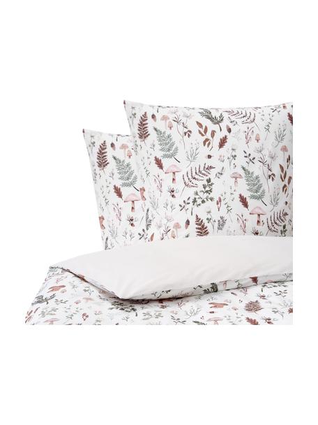 Perkálová posteľná bielizeň z organickej bavlny Mushroom od Candice Gray, Viacfarebná, 240 x 220 cm + 2 vankúše 80 x 80
