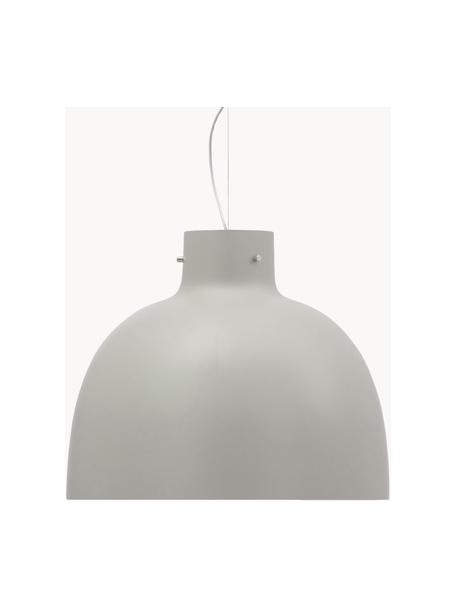 Lámpara de techo grande Bellissima, Plástico, Gris, Ø 50 x Al 41 cm