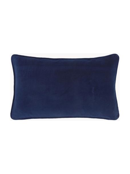 Effen fluwelen kussenhoes Dana in marineblauw, 100% katoenfluweel
Het materiaal dat in dit product is gebruikt, is getest op schadelijke stoffen en gecertificeerd volgens STANDARD 100 door OEKO-TEX®, 21.HCN.84376, Hohenstein, Marineblauw, B 30 x L 50 cm