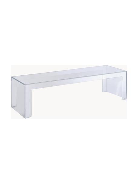 In- & outdoor salontafel Invisible, Acrylglas, Transparant, B 120 x D 40 cm