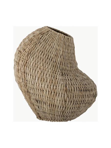 Cestino portaoggetti in fibra naturale Levis, Fibra naturale, Beige, Ø 55 x Alt. 57 cm