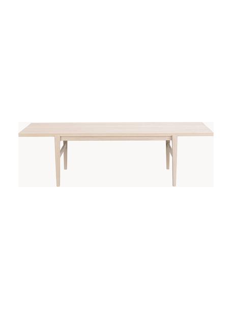 Table basse en bois de chêne Ness, Bois de chêne, laqué, certifié FSC, Bois de chêne, larg. 160 x haut. 60 cm
