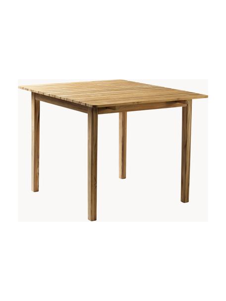 Rozkládací zahradní stůl z teakového dřeva Sammen, různé velikosti, Teakové dřevo, certifikace FSC, Teakové dřevo, Š 105 cm, H 90 cm