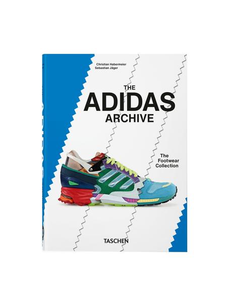 Ilustrovaná kniha The Adidas Archive, Papier, tvrdá väzba, The Adidas Archive, Š 16 x V 22 cm
