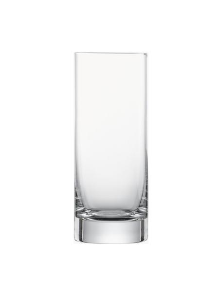 Kristall-Longdrinkgläser Tavoro, 4 Stück, Tritan-Kristallglas, Transparent, Ø 6 x H 16 cm, 340 ml