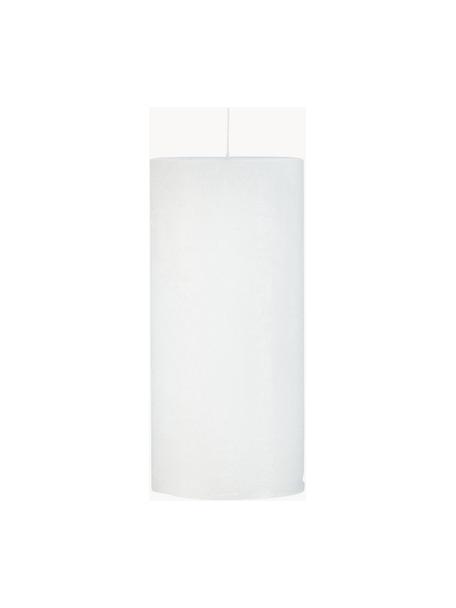 Candela a pilastro fatta a mano Rustic, Cera, Bianco, Ø 7 x Alt. 15 cm